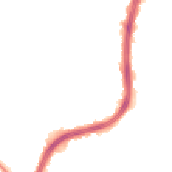 Night-time road noise heatmap for S2 1SP