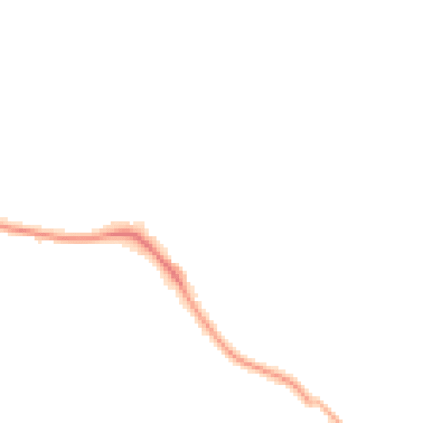 Night-time road noise heatmap for S2 2BJ
