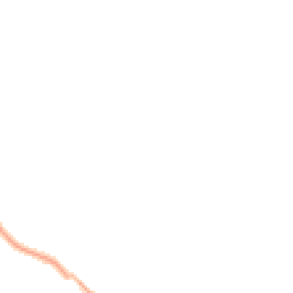 Night-time road noise heatmap for S2 2DG