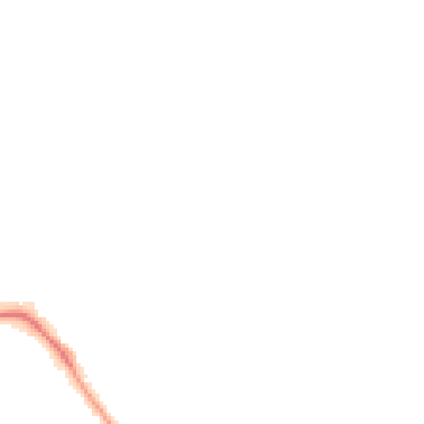 Night-time road noise heatmap for S2 2GD