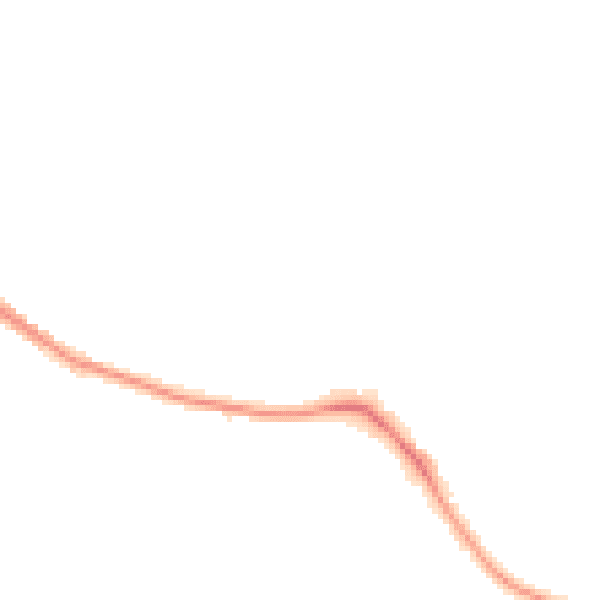 Night-time road noise heatmap for S2 3LH