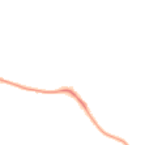 Night-time road noise heatmap for S2 3LN