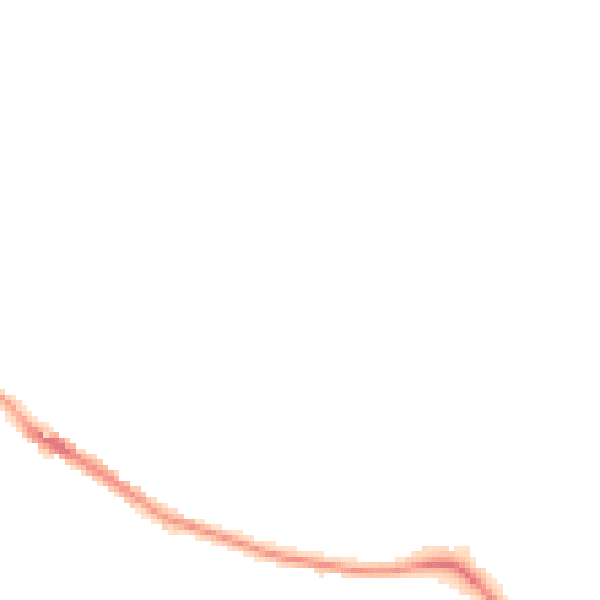 Night-time road noise heatmap for S2 3LQ