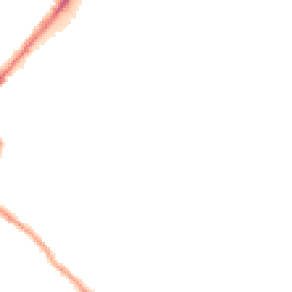 Night-time road noise heatmap for S2 3PQ