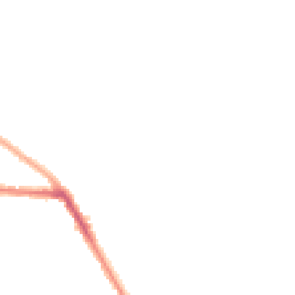 Night-time road noise heatmap for S2 5FE