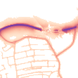Daytime road noise heatmap for S20 1AA