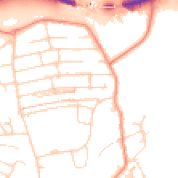 Daytime road noise heatmap for S20 1AX