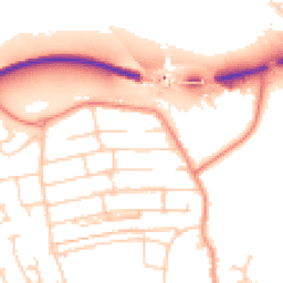 Daytime road noise heatmap for S20 1BH