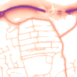 Daytime road noise heatmap for S20 1BL