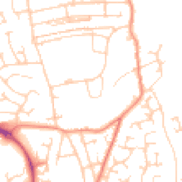 Daytime road noise heatmap for S20 1FE