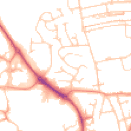 Daytime road noise heatmap for S20 1FL