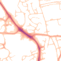Daytime road noise heatmap for S20 1FP