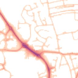 Daytime road noise heatmap for S20 1FT