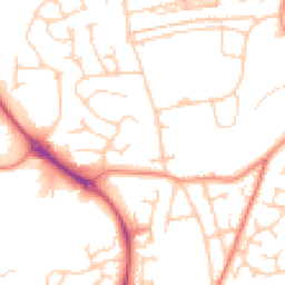 Daytime road noise heatmap for S20 1FY