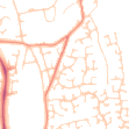 Daytime road noise heatmap for S20 2DZ