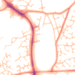 Daytime road noise heatmap for S20 2GS