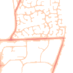 Daytime road noise heatmap for S20 2PA