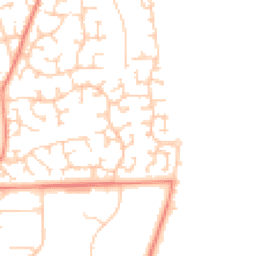 Daytime road noise heatmap for S20 2PJ