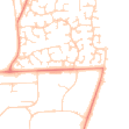 Daytime road noise heatmap for S20 2PP