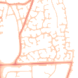 Daytime road noise heatmap for S20 2QB