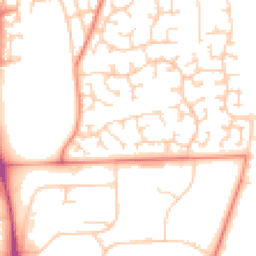 Daytime road noise heatmap for S20 2QW