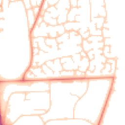 Daytime road noise heatmap for S20 2QY