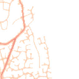 Daytime road noise heatmap for S20 2UA