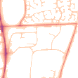 Daytime road noise heatmap for S20 3FF