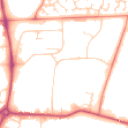 Daytime road noise heatmap for S20 3GH