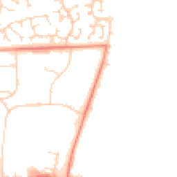 Daytime road noise heatmap for S20 3RW