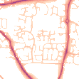 Daytime road noise heatmap for S20 4HE
