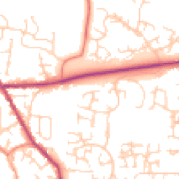 Daytime road noise heatmap for S20 4SF