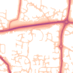 Daytime road noise heatmap for S20 4TJ