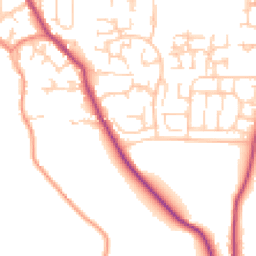 Daytime road noise heatmap for S20 4TP