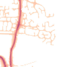 Daytime road noise heatmap for S20 4XA