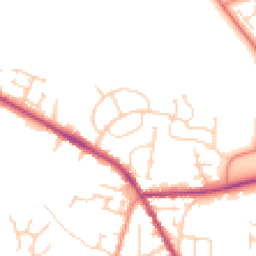 Daytime road noise heatmap for S20 5AR