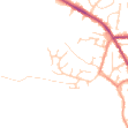 Daytime road noise heatmap for S20 5BH