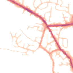 Daytime road noise heatmap for S20 5BS