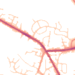 Daytime road noise heatmap for S20 5ET