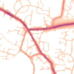 Daytime road noise heatmap for S20 5FG