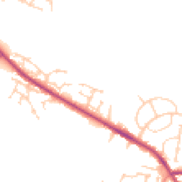 Daytime road noise heatmap for S20 5JP