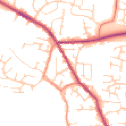 Daytime road noise heatmap for S20 5PB