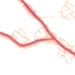 Daytime road noise heatmap for S20 5PH