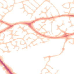 Daytime road noise heatmap for S20 6RL