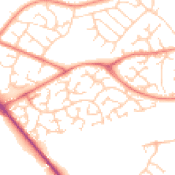 Daytime road noise heatmap for S20 6RN