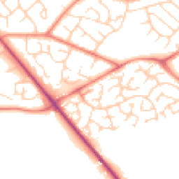 Daytime road noise heatmap for S20 6RS