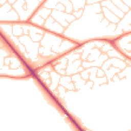 Daytime road noise heatmap for S20 6RY