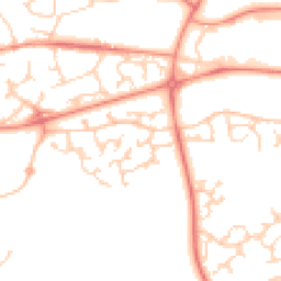 Daytime road noise heatmap for S20 6SQ