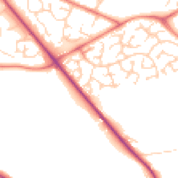 Daytime road noise heatmap for S20 6SW