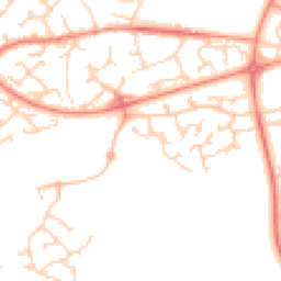 Daytime road noise heatmap for S20 6TH
